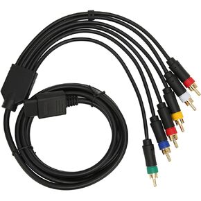 سلك كابل مركب متعدد الوظائف RGB RGBS، كابل AV مكون ثابت ناعم عالي المرونة مع 4 رؤوس BNC لملحقات وحدة التحكم NGC N64 SFC SNES in Saudi Arabia