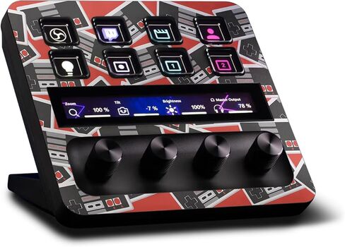 غلاف MightySkins متوافق مع Elgato Stream Deck + Rainbow Kaleidscope | غطاء ملتف واقٍ ومتين وفريد ​​من نوعه من الفينيل | سهل التطبيق | صنع في الولايات المتحدة الأمريكية in Kuwait
