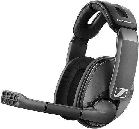 Sennheiser GSP 370 Over-Ear Wireless Gaming Headset, Low-Latency Bluetooth,Noise-Cancelling Mic, Flip-to-Mute, Audio Presets - PC, Mac, Windows, and PS4 Compatible - Black (Renewed) in Saudi Arabia