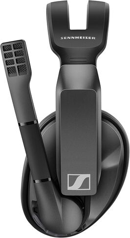 Sennheiser GSP 370 Over-Ear Wireless Gaming Headset, Low-Latency Bluetooth,Noise-Cancelling Mic, Flip-to-Mute, Audio Presets - PC, Mac, Windows, and PS4 Compatible - Black (Renewed) in Saudi Arabia