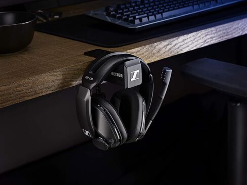 Sennheiser GSP 370 Over-Ear Wireless Gaming Headset, Low-Latency Bluetooth,Noise-Cancelling Mic, Flip-to-Mute, Audio Presets - PC, Mac, Windows, and PS4 Compatible - Black (Renewed) in Saudi Arabia