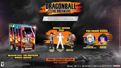DRAGON BALL: THE BREAKERS Special Edition - PlayStation 4 in Saudi Arabia