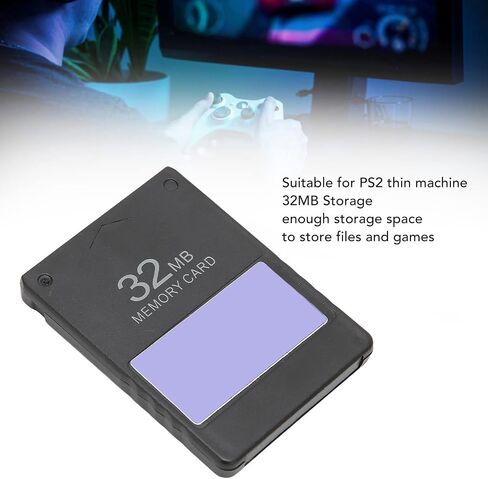 Septpenta FMCB Free McBoot Card for PS2 Thin Game Consoles, Plug and Play, Help You to Start Games on Your Hard Disk or USB Disk, 32MB Memory Card Must for PS2 Gamers in Kuwait