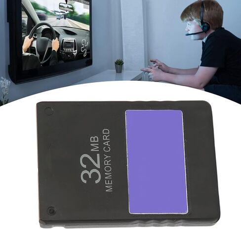 Septpenta FMCB Free McBoot Card for PS2 Thin Game Consoles, Plug and Play, Help You to Start Games on Your Hard Disk or USB Disk, 32MB Memory Card Must for PS2 Gamers in Kuwait