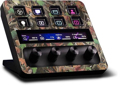 غلاف MightySkins متوافق مع Elgato Stream Deck + Buck Camo | غطاء ملتف واقٍ ومتين وفريد ​​من نوعه من الفينيل | سهل التطبيق | صنع في الولايات المتحدة الأمريكية in Saudi Arabia