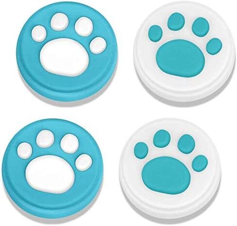 قطعة عصا التحكم التناظرية للعصا من فيانك 4 قطع من أجل وحدة التحكم جوي كون لنظام ألعاب نينتندو سويتش لايت آند سويتش in Kuwait