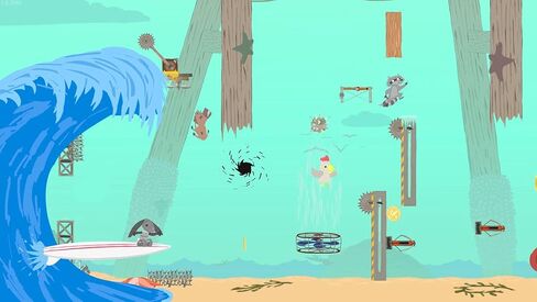 Ultimate Chicken Horse - A-Neigh-Versary Edition - Nintendo Switch & Just Dance 2022 - Nintendo Switch in Saudi Arabia