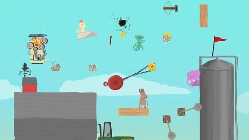 Ultimate Chicken Horse - A-Neigh-Versary Edition - Nintendo Switch & Just Dance 2022 - Nintendo Switch in Saudi Arabia