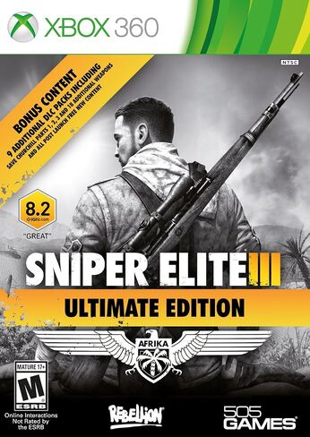 Sniper Elite III Ultimate Edition - Xbox 360 (Renewed) in Kuwait