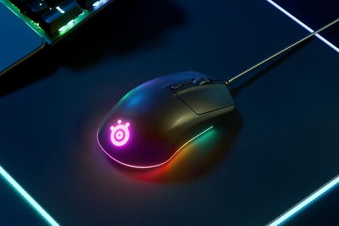 SteelSeries Rival 3 - ماوس الألعاب - مستشعر بصري TrueMove Core 8,500 CPI - 6 أزرار قابلة للبرمجة - أزرار تشغيل منفصلة in Saudi Arabia