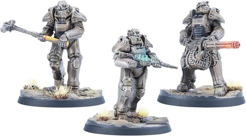 Modiphius Fallout - Wasteland Warfare - Unaligned T-45 Power Armour in Saudi Arabia