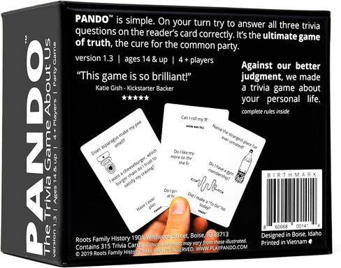 إصدار PANDO NSFW - لعبة الحفلات للكبار جدًا وبدء المحادثة للأصدقاء والأزواج - لعبة فاحشة لكسر الجمود ولعبة التعرف عليك in Saudi Arabia