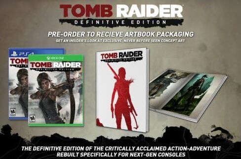 Tomb Raider: Definitive Edition (Art Book Packaging) - PlayStation 4 in Saudi Arabia