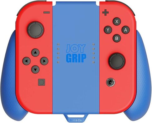 Skull & Co. JoyGrip لجهاز Nintendo Switch OLED، وحدة تحكم OG Switch Joy-Con: حامل جهاز التحكم عن بعد بعصا التحكم المحمولة القابلة لإعادة الشحن مع مقابض قابلة للتبديل - OLED أبيض in Kuwait