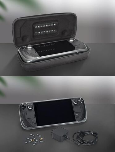 حافظة لجهاز ستيم ديك، حافظة واقية صلبة من مادة ايفا لسطح ستيم، حقيبة حمل لسطح ستيم مع حامل مايكرو اس دي in Kuwait