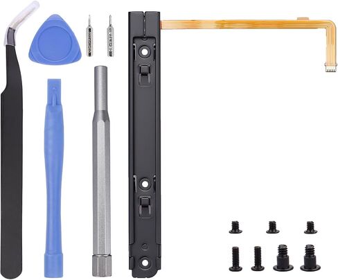 Left & Right Metal Slide Rail Replacement for Nintendo Switch OLED HEG-001 Console in Kuwait