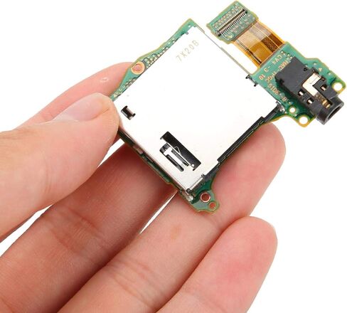 Vbestlife Switch Card Slot Reader Switch Game Cartridge Tray Headphones Jack Port Replacement Game Card Slot Game Cartridge Tray Connector Card Slot Replacement for Switch Repair Part in Saudi Arabia