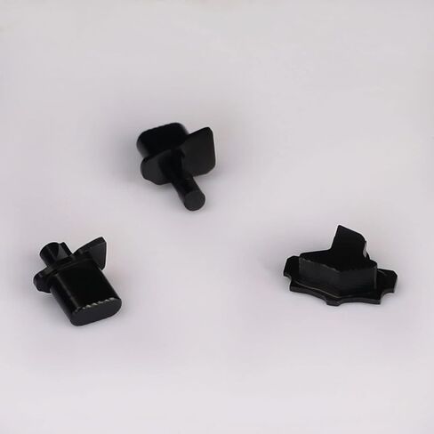 مجموعة أزرار معدنية من الألومنيوم من TOMSIN من أجل جهاز تحكم PS5 (أسود) in Kuwait