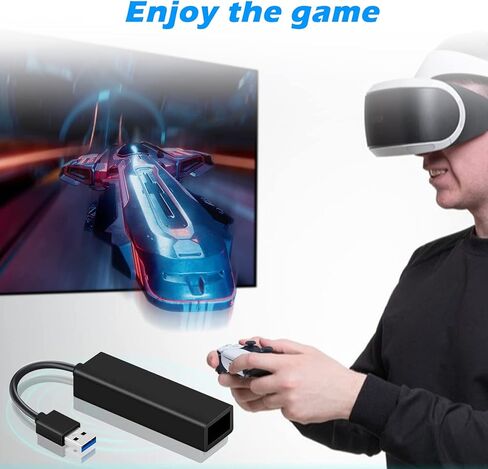 محول كاميرا YIDM Psvr Vr: كابل محول كاميرا Psvr Vr PSVR VR Mini Ps5 Vr محول كابل محول، كابل توصيل محول VR لاستخدام Playstation VR على Playstation 5، كاميرا مضيفة Ps4 in Kuwait