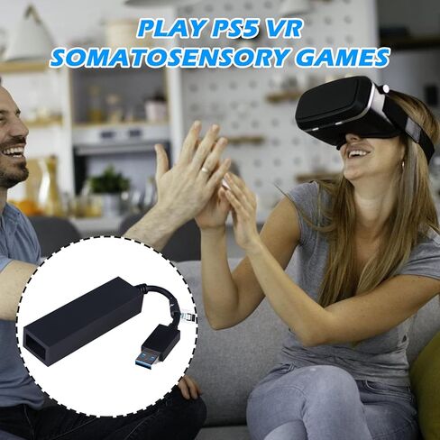 محول كاميرا YIDM Psvr Vr: كابل محول كاميرا Psvr Vr PSVR VR Mini Ps5 Vr محول كابل محول، كابل توصيل محول VR لاستخدام Playstation VR على Playstation 5، كاميرا مضيفة Ps4 in Kuwait