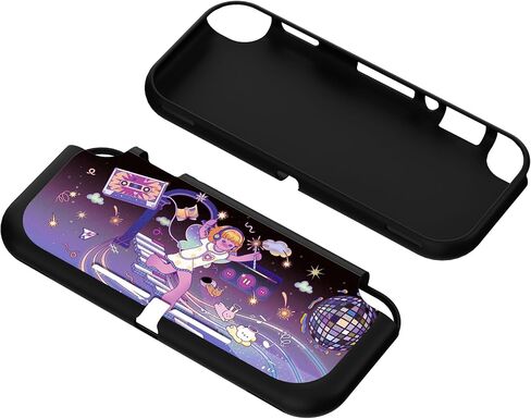 PlayVital Custom Protective Case for Nintendo Switch Lite, Soft TPU Slim Case Cover for Nintendo Switch Lite - Moon Night Halloween in Kuwait