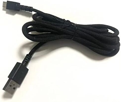 كيبل شحن USB لماوس الالعاب اللاسلكي ريزر ديث ادر v2 برو وباسيليسك وريزر فايبر التيميت هايبر سبيد أخف ماوس لاسلكي للالعاب in Saudi Arabia