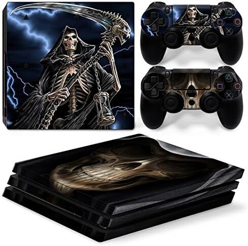 FYPRO غطاء فينيل لاصق PS4 Pro ملصق رسومات لجهاز سوني بلايستيشن 4 برو 2 وحدة تحكم 2# in Saudi Arabia