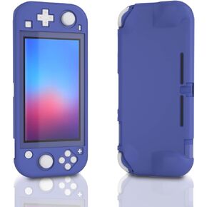 ECHZOVE Comfort Grip Case for Nintendo Switch lite, Protective Hard Case for Nintendo Switch lite Blue
