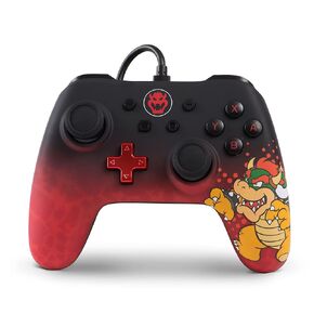 PowerA Wired Controller for Nintendo Switch - Bowser, Gamepad, Game controller, Wired controller, Officially licensed