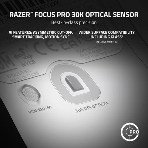 ماوس الألعاب اللاسلكي Razer Viper V2 Pro Hyperspeed - أبيض (متجدد) in Saudi Arabia