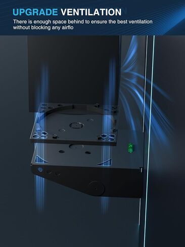 Narati Wall Mount for Xbox Series X - مجموعة أدوات التثبيت على الحائط لـ Xbox Series X 4 في 1 - 2 حامل وحدة تحكم وخطاف سماعة رأس - قابل للدوران لتركيب وحدة التحكم الخاصة بك متجهة للأمام in Saudi Arabia