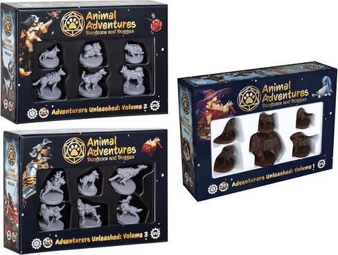 STEAMFORGED Animal Adventures Doggies and Dungeons Volume 1-3 Bundle (3 Items) in Kuwait