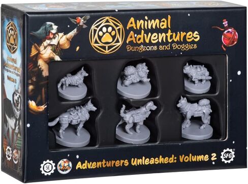 STEAMFORGED Animal Adventures Doggies and Dungeons Volume 1-3 Bundle (3 Items) in Kuwait