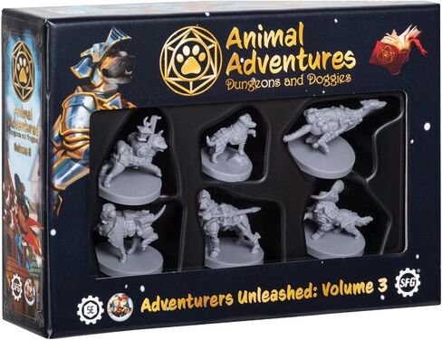 STEAMFORGED Animal Adventures Doggies and Dungeons Volume 1-3 Bundle (3 Items) in Kuwait