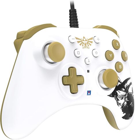 HORI Nintendo Switch HORIPAD Turbo (Mario) Ergonomic Wired Controller Pad - Offically Licensed by Nintendo in Saudi Arabia