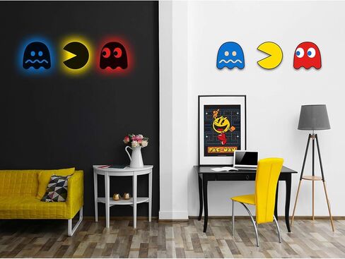 Arcade1Up Pac-Man Red Ghost Silhouette Light in Kuwait