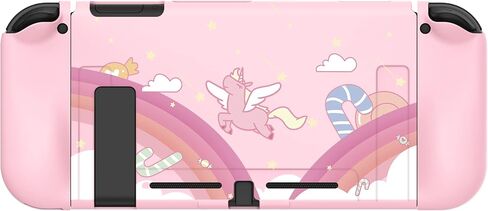 حافظة حماية PlayVital ICY Cube Penguin لجهاز Nintendo Switch، غطاء حماية نحيف ناعم من مادة TPU لوحدة تحكم Nintendo Switch Joycon مع غطاء زر ملون ABXY Direction in Saudi Arabia