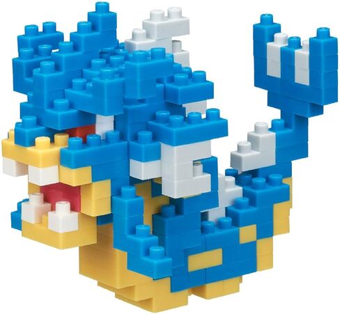 nanoblock - 2 Sets Bundle - Gyarados and Psyduck (Koduck in Japan) - Adjustable Pokemon Characters (Japan Import) in Saudi Arabia