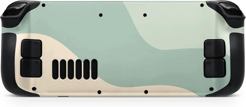 TACKY DESIGN Classic Solid Color Skin Compatible with Steam Deck Skin, Color Blocking Steam Deck Accessories Vinyl 3m Beige Decal Cute Full wrap Steam Deck Cover in Saudi Arabia