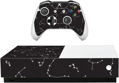 غلاف MightySkins لجهاز Microsoft Xbox One S الإصدار الرقمي بالكامل - Space Horizon | غطاء ملتف واقٍ ومتين وفريد ​​من نوعه من الفينيل | سهل التطبيق والإزالة وتغيير الأنماط | صنع في الولايات المتحدة الأمريكية in Kuwait