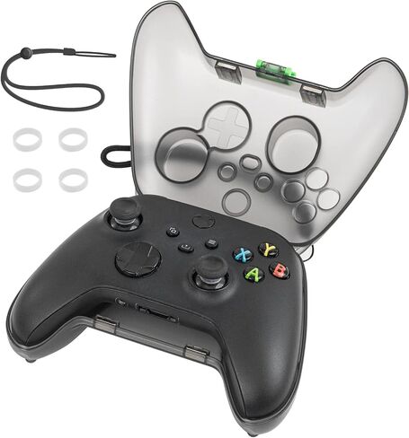 حافظة وحدة تحكم Xbox Series X، حافظة حماية صلبة لوحدة تحكم Xbox Series S، ملحقات وحدة تحكم Xbox Series X - أسود in Kuwait