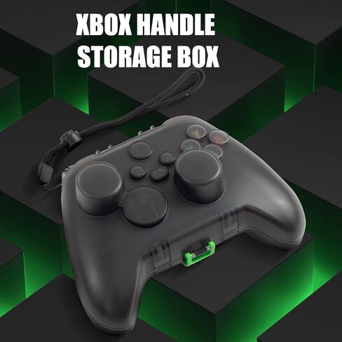 حافظة وحدة تحكم Xbox Series X، حافظة حماية صلبة لوحدة تحكم Xbox Series S، ملحقات وحدة تحكم Xbox Series X - أسود in Kuwait