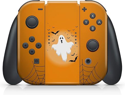تصميم TACKY DESIGN Halloween Skin متوافق مع Nintendo Switch، وGhost Switch Skin، وملصق الفينيل 3M، وغطاء ملتف كامل in Saudi Arabia