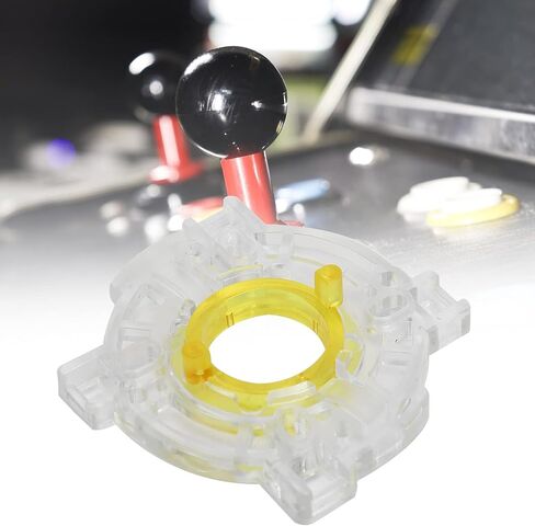 Joysticks Restrictor Gate Plate Restrictor Parts Joystick Accessories for Game Console, Round/Octagonal Retaining Ring(Round retaining Ring) in Saudi Arabia