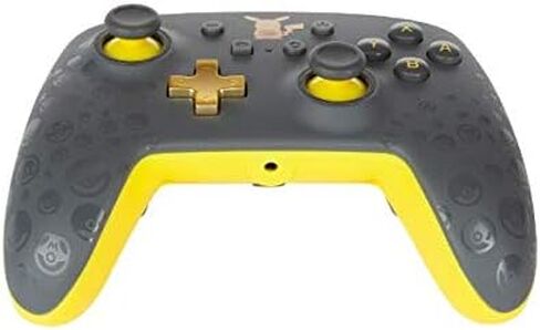 PowerA - وحدة تحكم سلكية محسنة لجهاز Nintendo Switch - Pokémon: Pikachu Gray in Kuwait