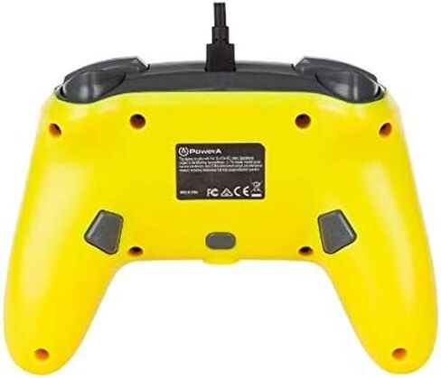 PowerA - وحدة تحكم سلكية محسنة لجهاز Nintendo Switch - Pokémon: Pikachu Gray in Kuwait