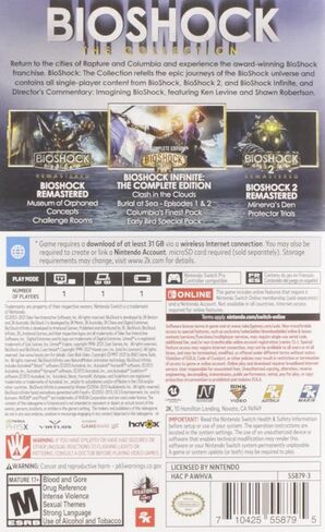 Bioshock Collection Code In Box - Nintendo Switch & Assassin's Creed The Ezio Collection - Nintendo Switch Standard Edition in Saudi Arabia