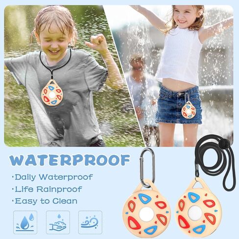 حافظة Alquar متوافقة مع Pokemon Go Plus + Case، حافظة واقية مضادة للخدش مصنوعة من السيليكون الكرتوني اللطيفة مضادة للخدش لـ Pokemon Go Plus مع 2 سلسلة مفاتيح و2 حبل - أصفر فاتح in Kuwait