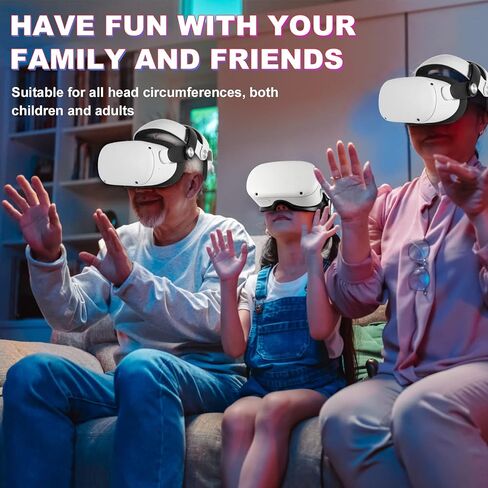 حزام الرأس AMLINK MQ2 Pro مع بطارية 5300 مللي أمبير في الساعة لـ Oculus/Meta Quest 2، حزام النخبة قابل لإعادة الشحن وقابل للتعديل لـ Quest 2 ملحقات بديلة لتعزيز الدعم والراحة in Kuwait