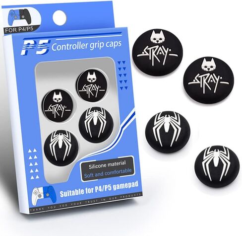 اغطية سيليكون لمقبض الابهام، واقيات عصا التحكم، اغطية عصا التحكم متوافقة مع بلاي ستيشن 5 وبلاي ستيشن 4 وبلاي ستيشن 3 وبلاي ستيشن 2 واكس بوكس ون 360 ونينتيند سويتش برو in Kuwait